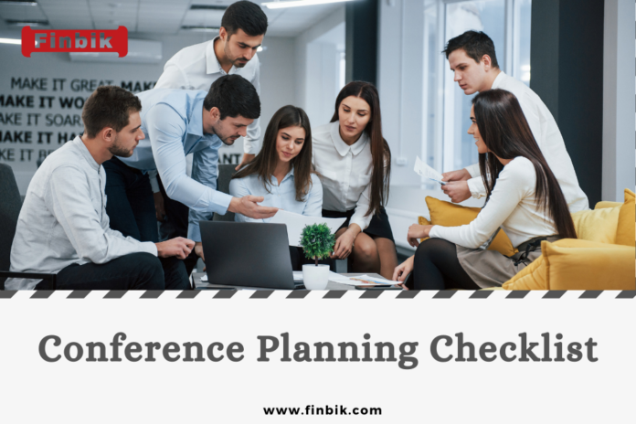 Conference planning checklist