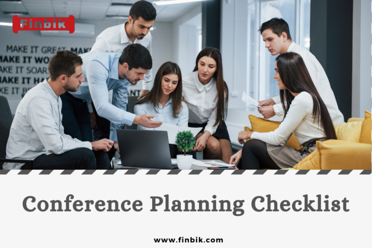 Conference planning checklist