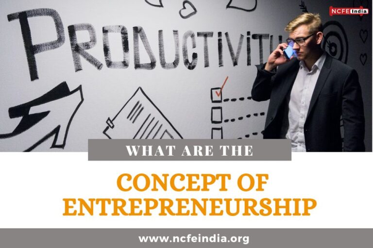What are the Concept of Entrepreneurship