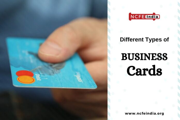 types of business cards,mistakes while making a business card,things you should mention on business card