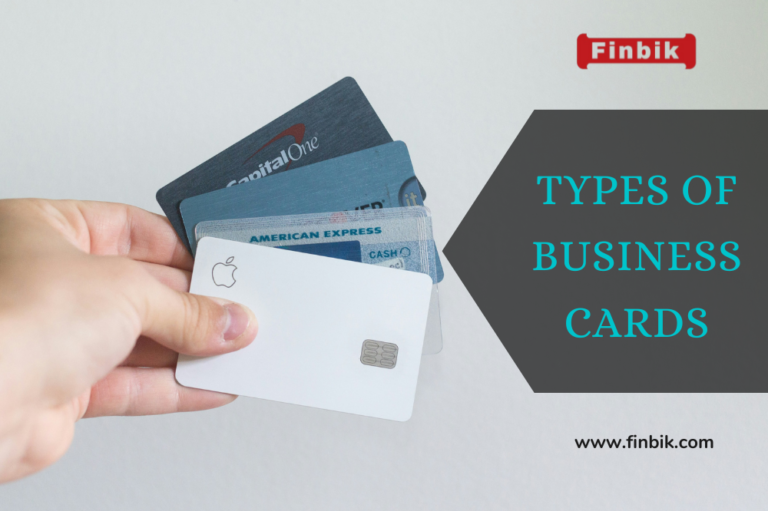 Types Of Business Cards